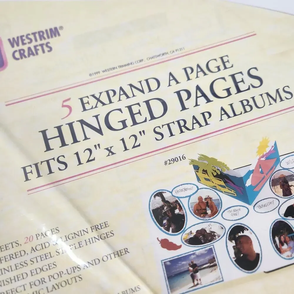 New! Westrim Crafts 5 Sheets 12